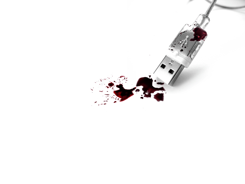 horror wallpapers. USB Horror wallpaper