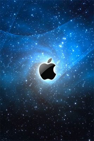 320x480 download Apple Galaxy wallpaper Share this to social networks