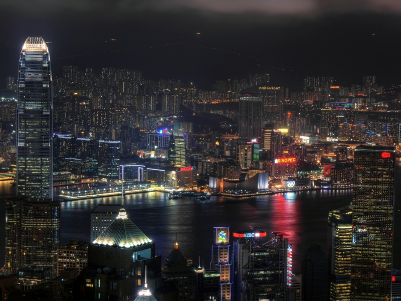 city at night background. 800x600 — download Night City