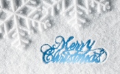 Merry Christmas, the Inscription 1680x1050