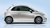 Fiat 500, front view