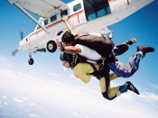 Skydiving in Tandem