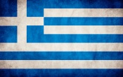 Greece Grungy Flag