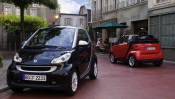 Smarts Fortwo on the Street