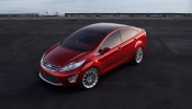 Red Ford Verve Concept