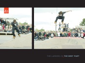 Skateboarding - The Landing in the Best Part