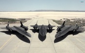 Lockheed SR-71 Blackbird Trio