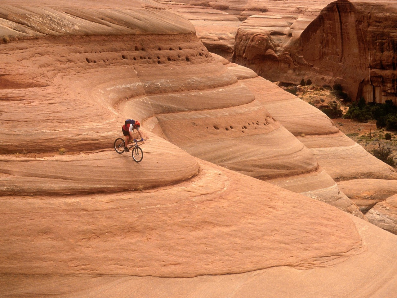 Cycling in Canyon