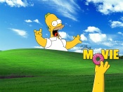 The Simpsons Movie Windows XP wallpaper