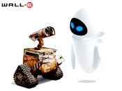 Wall-E and EVA