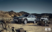 Volvo XC70 with Trailer