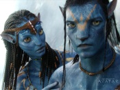 Avatar Movie - Jake Sully and Neytiri