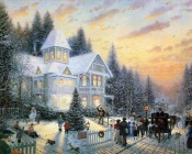 Thomas Kinkade - Christmas Vacation