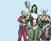 She-Hulk, Valkyrie & Thundra