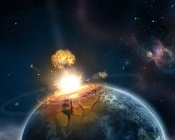 Space Collision and Explosion