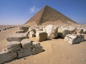 White Pyramid of King Snefru, Dahshur, Egypt