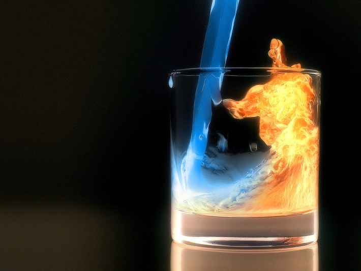 Fiery Cocktail