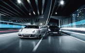 Street Racing, Porsche Cayman in Night City