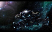 StarCraft II Backgrounds - Hyperion Cruiser
