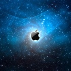 Apple Logo in The Space