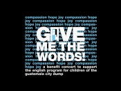 Give me the words - helping children