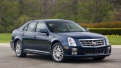 Cadillac STS blue