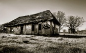 Old House, Black and White