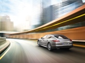 Porsche Panamera Turbo in the City