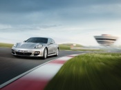 Porsche Panamera Turbo on the Track