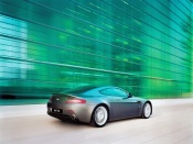 Aston Martin V8 Vantage at Full Speed