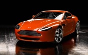 Aston Martin V8 Vantage Orange