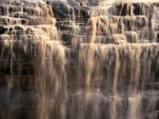 Waterfall in China