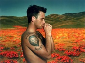 Robbie Williams Topless