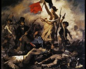 Eugene Delacroix, Liberty Leading The People, 1830, Paris, Louvre