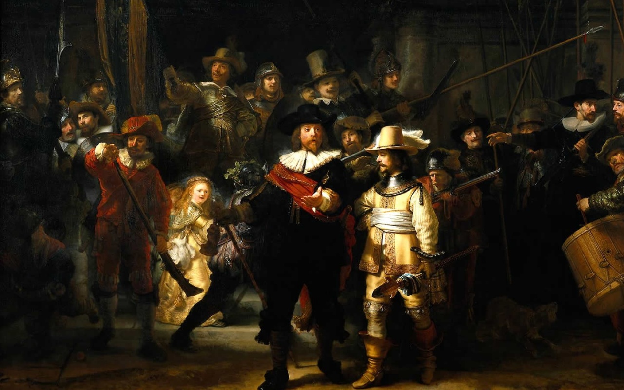 Rembrandt, The Night Watch, 1641, Amsterdam, Rijksmuseum