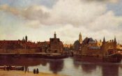 Vermeer View Of Delft, 1660, The Hague