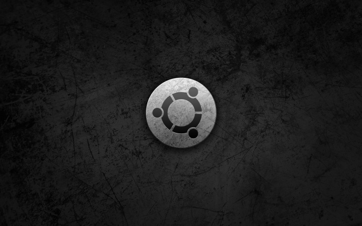 Ubuntu Logo Metal