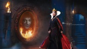 Photosession on Fairy Tales of Disney. Stepmother and the Magic Mirror from Snow White Fairy Tale