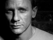 Daniel Craig, Black and White Photo