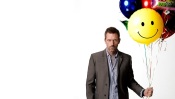 Hugh Laurie With Baloons