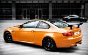 Orange BMW M3