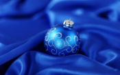 Blue Christmas Ball