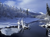 Eagle River, Winter in Alaska