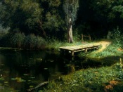 Polenov. Overgrown Pond. the State Hermitage Museum