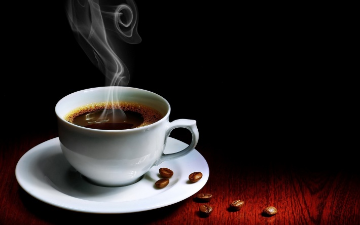 Cup of Freshly Brewed Coffee