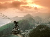 Rio De Janeiro at Sunset from Sugarloaf Mountain