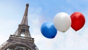 Balloons and the Eiffel Tower