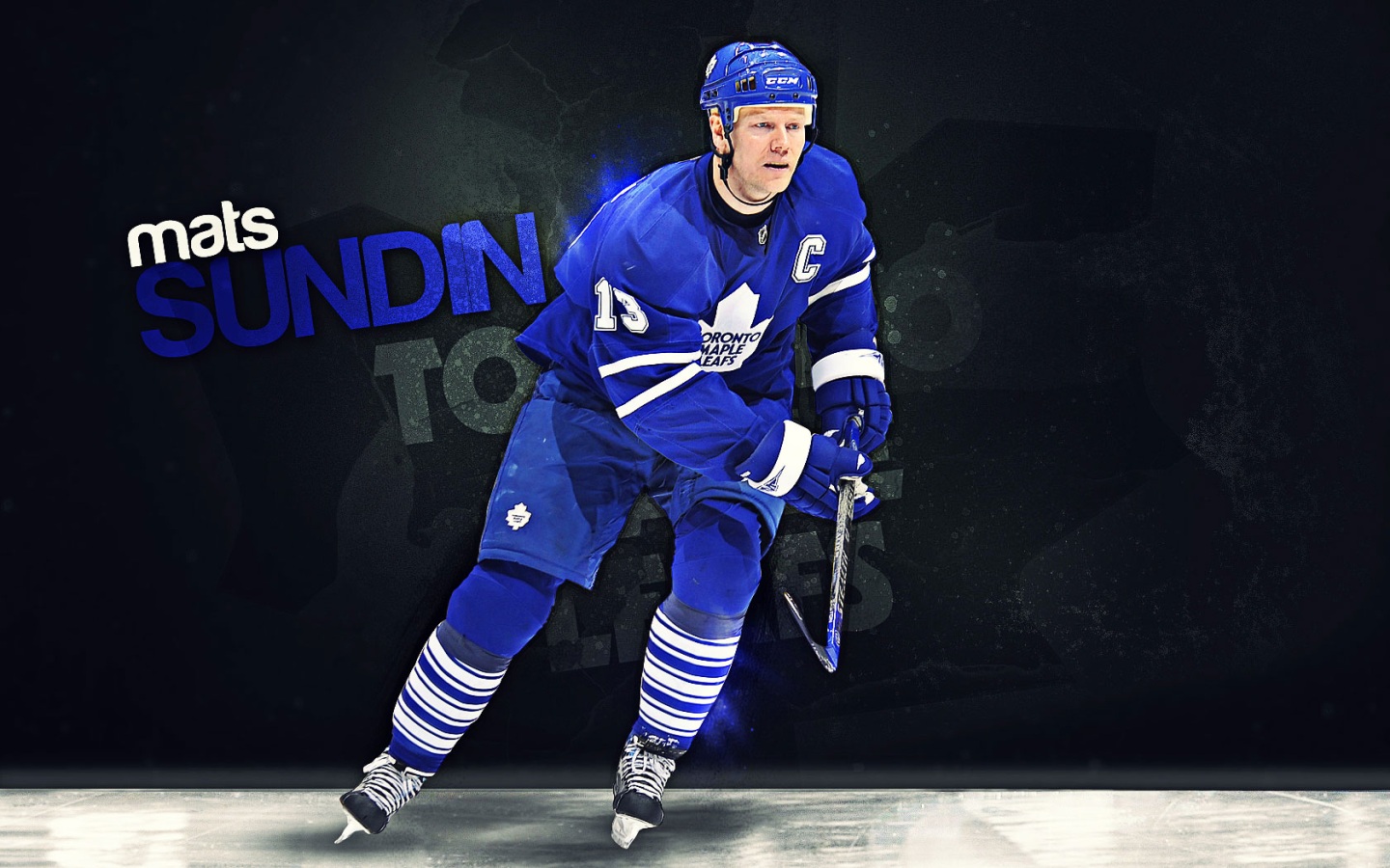 Toronto Maple Leafs Mats Sundin L Editorial Stock Photo - Stock