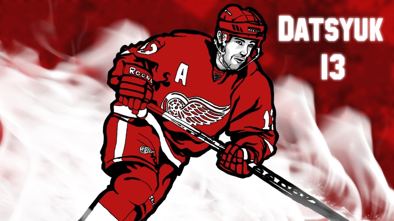 Pavel Datsyuk.  Detroit red wings, Detroit red wings hockey, Red