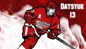 Pavel Datsyuk, Detroit Red Wings, NHL, Illustration